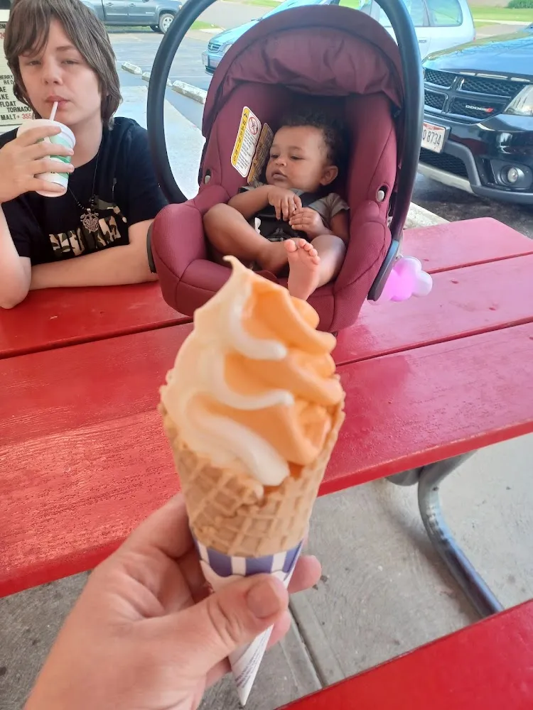 Baby Soft Serve Cone